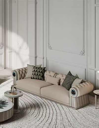 梵巴赫现代轻法风格组合沙发